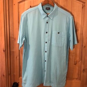 Patagonia organic cotton short sleeve shirt